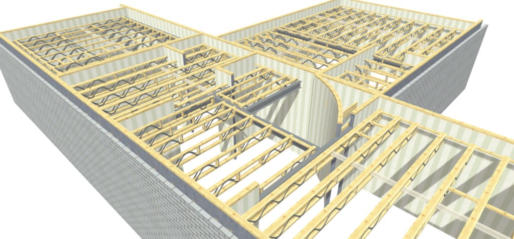 Metal web joists designed by NRT